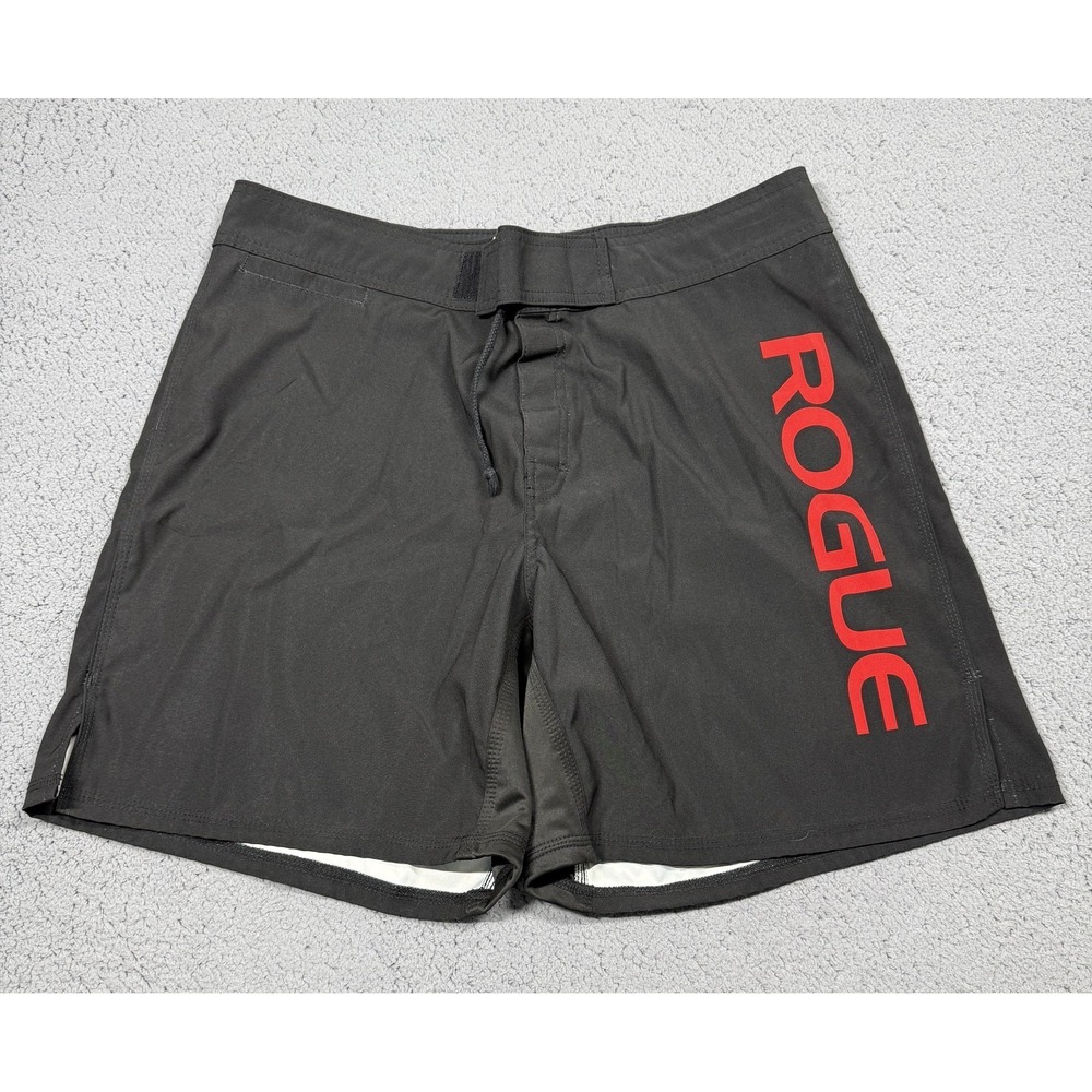 Rogue Shorts Mens 36 Black CrossFit Training Boardshort 7.5 Inseam Made USA